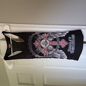 Harley Davidson Racerback Tank Too